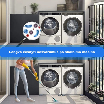 Antivibraciniai padukai skalbimo mašinai (pakuotėje yra 4 vienetai)